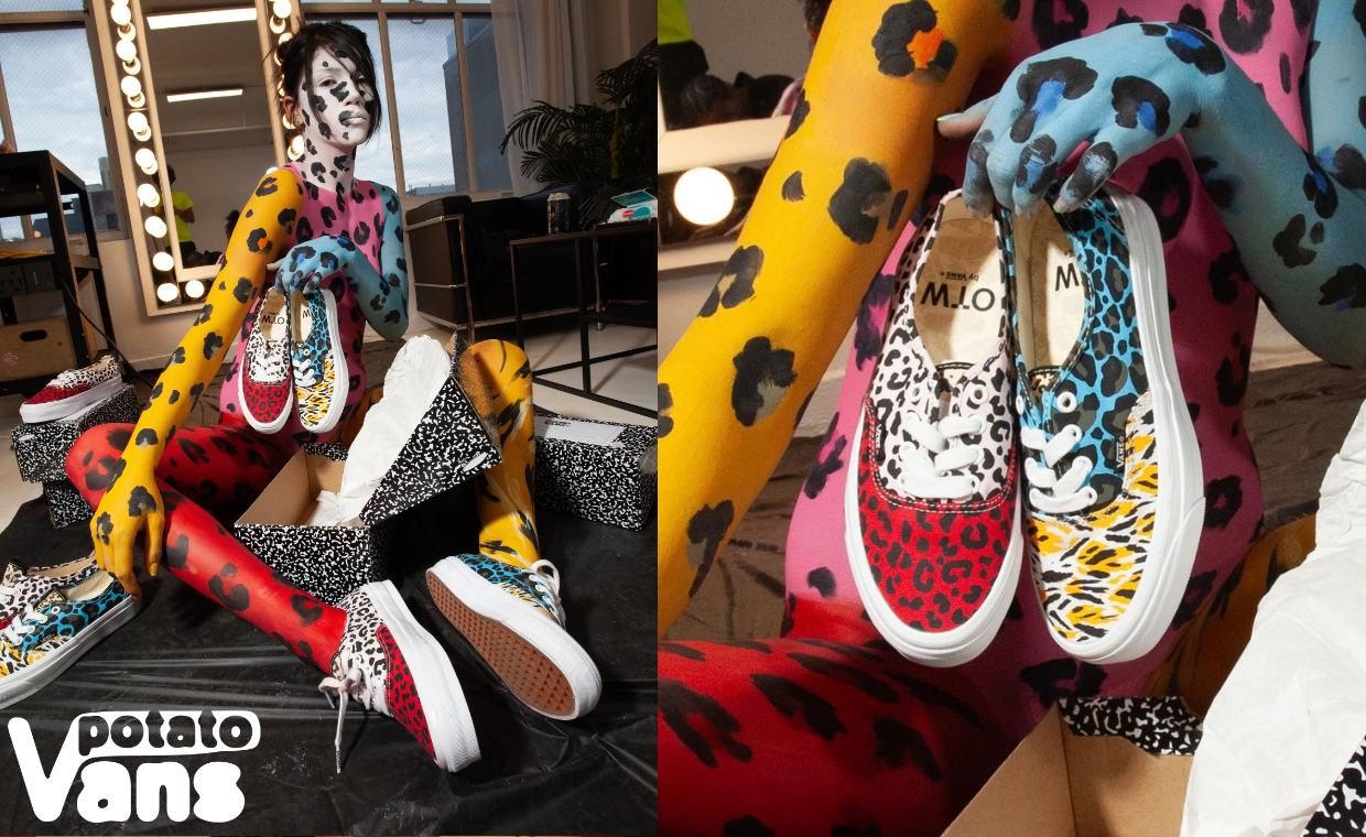 Imran Potato is Debuting a Multi-Color Cheetah Print Vans Authentic Next Month