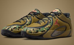 Jordan Goes Incognito with Camo Tatum 4 for NBA All-Star Weekend