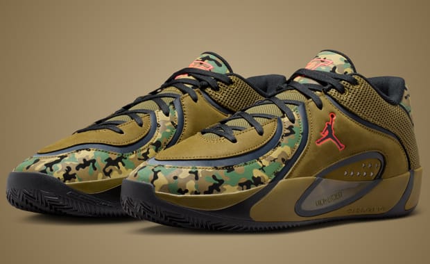 Jordan Goes Incognito with Camo Tatum 4 for NBA All-Star Weekend