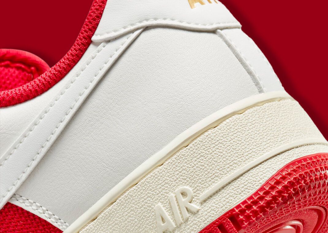 The Nike Air Force 1 Low Athletic Department White Red Takes The Nike Air Force 1 Low Athletic Department White Red Takes
