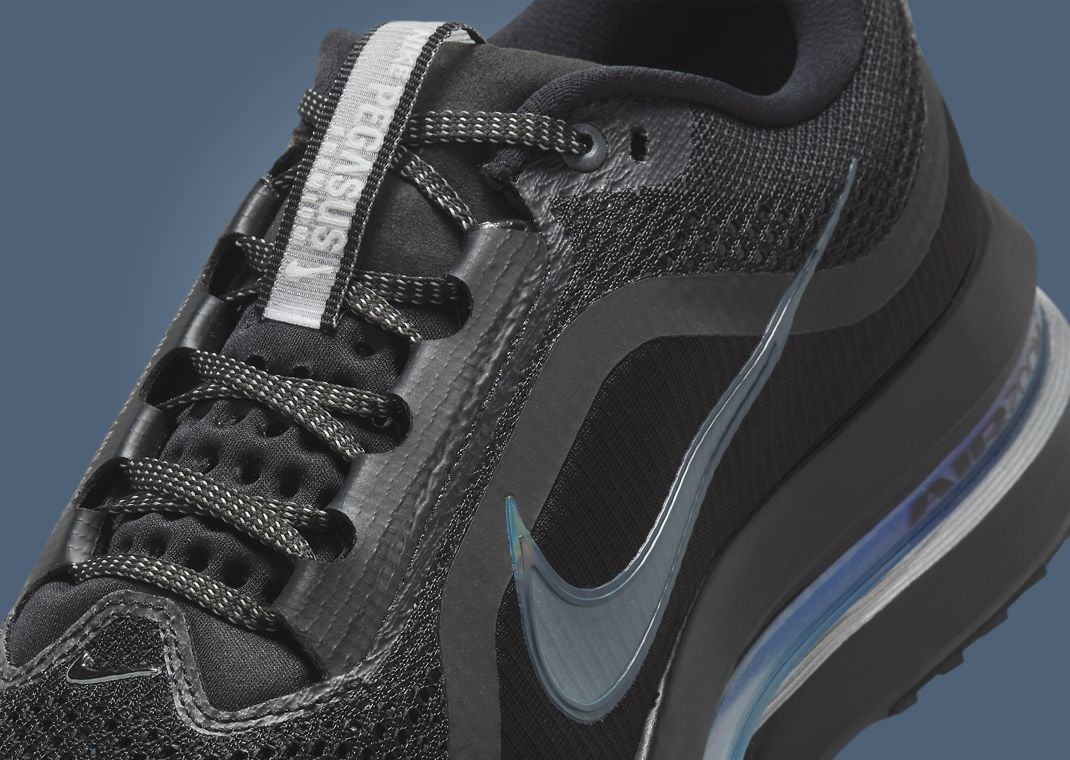Nike Pegasus Premium Black Metallic Silver