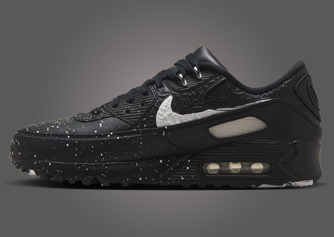 Slawn x Nike Air Max 90 Black Medial