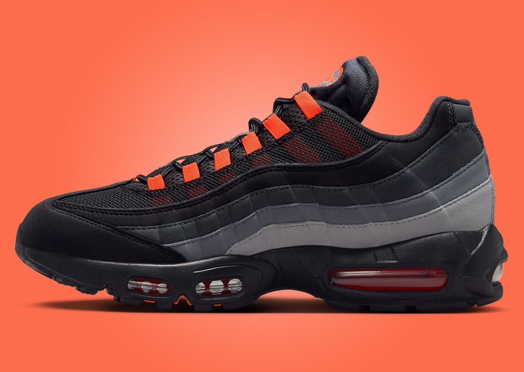 The Nike Air Max 95 Black Hyper Crimson Releases Holiday 2024