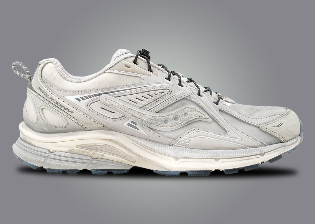 COSTS x Saucony KINVARA 4 RE Interstellar Grey Lateral