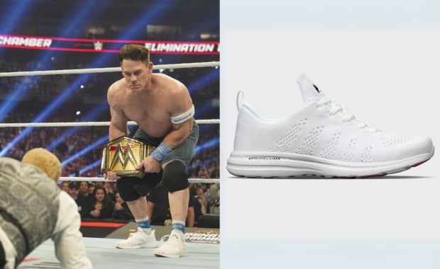 John Cena wearing the APL TechLoom Pro