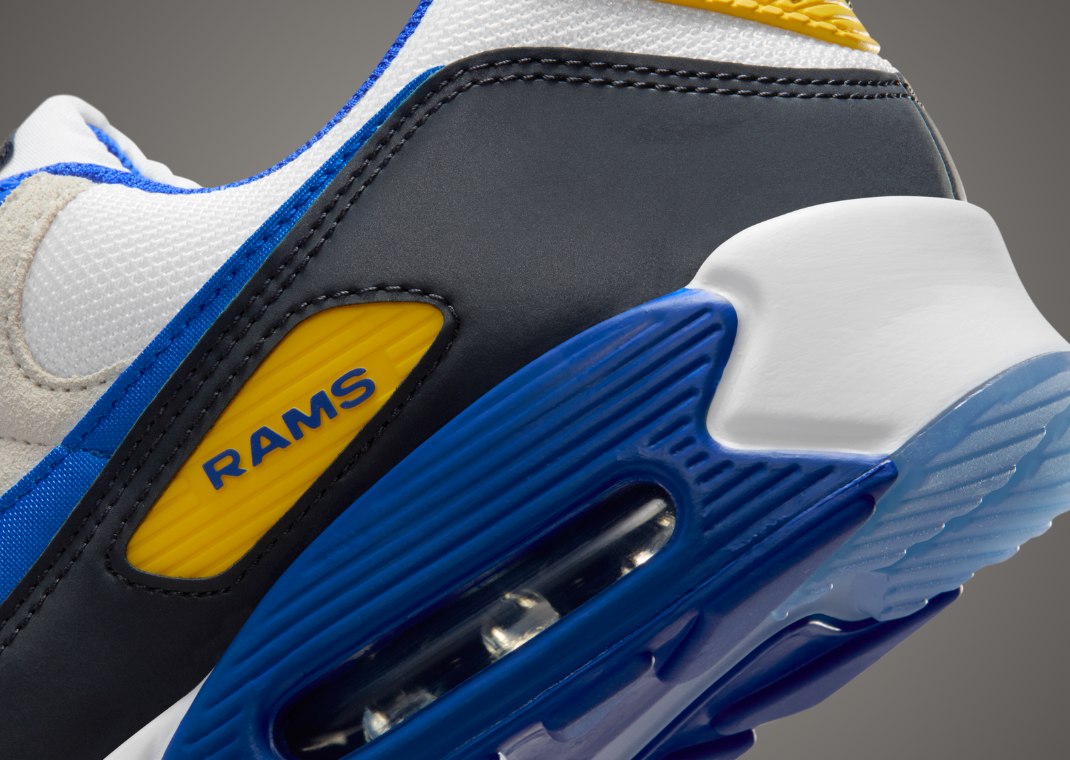 NFL x Nike Air Max 90 Rams Detail