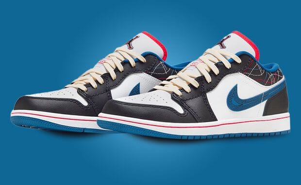 The Air Jordan 1 Low SE Black Industrial Blue Releases Holiday 2023