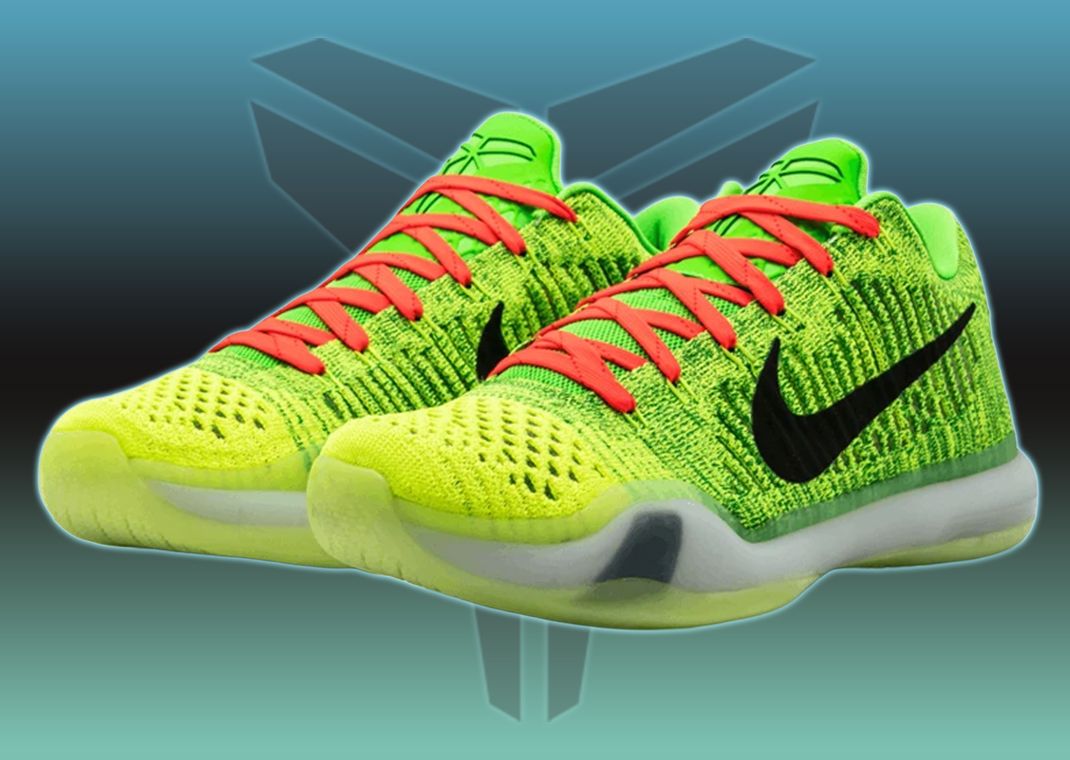 Nike Kobe 10 Elite Grinch iD