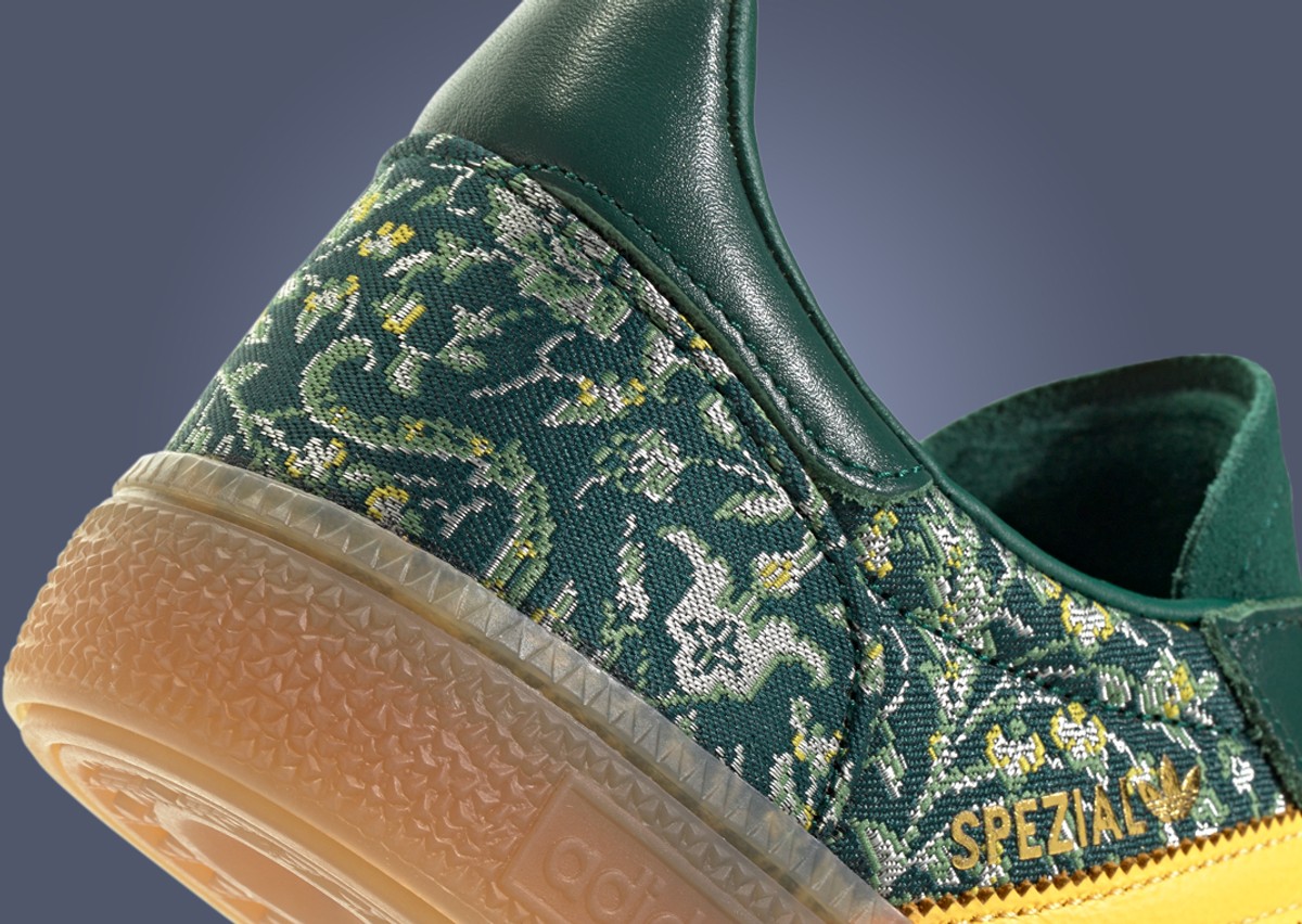 adidas Handball Spezial Ornate Carpet Collegiate Green (W) Heel