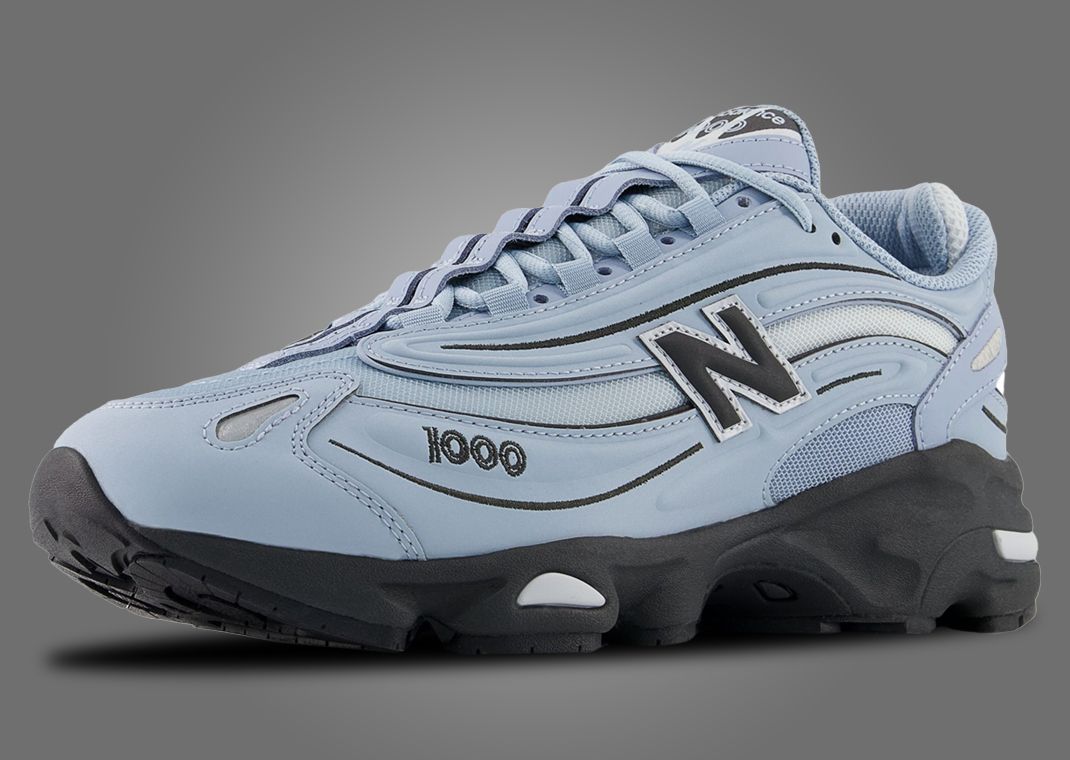 New Balance 1000 Light Blue Angle