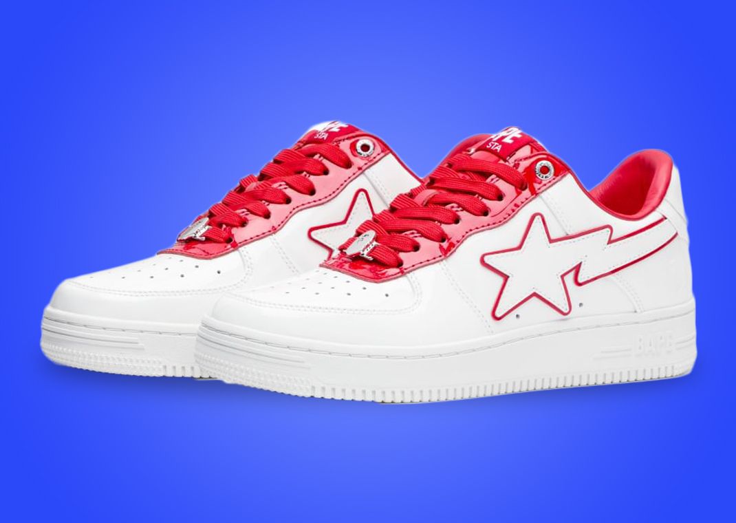 A Bathing Ape Crafts A Patent Leather Pack Of BAPE STA Colorways