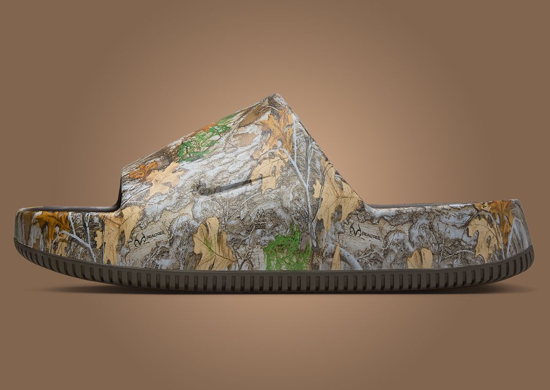 Nike Calm Slide Realtree Camo Lateral Left