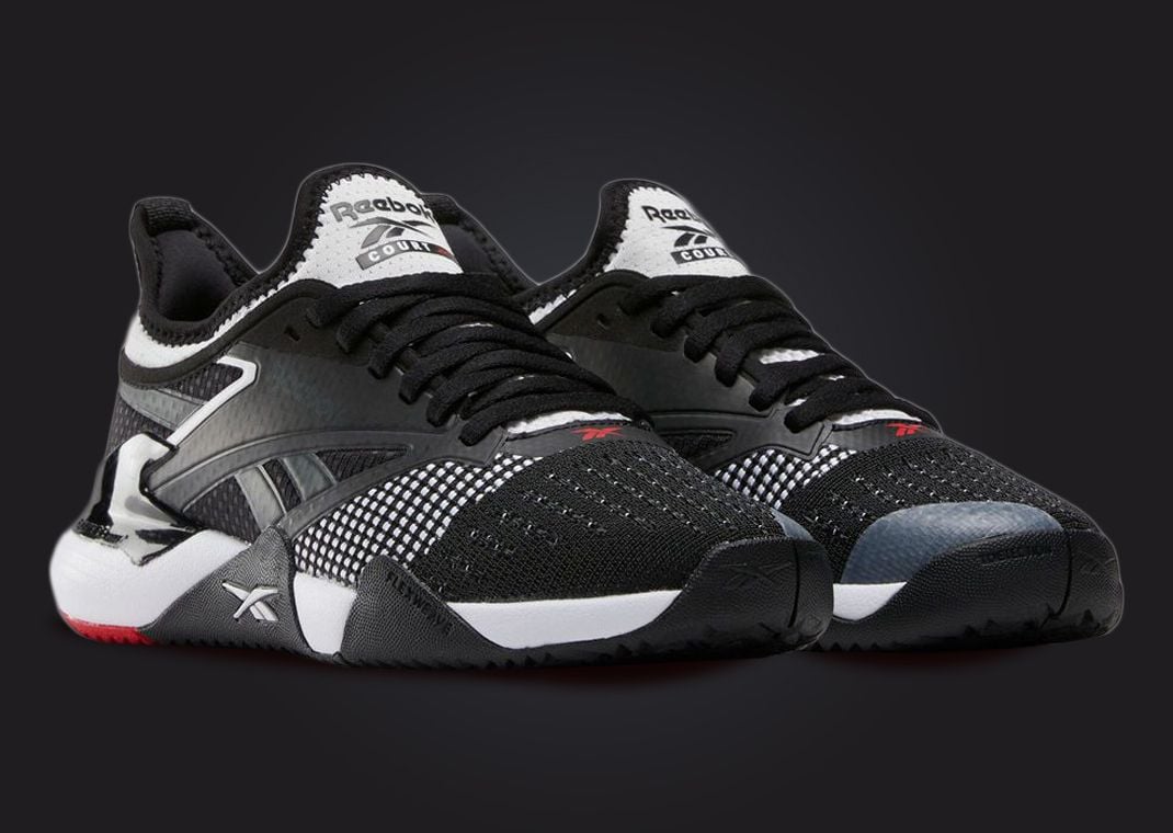 Reebok Nano Court Black White Red