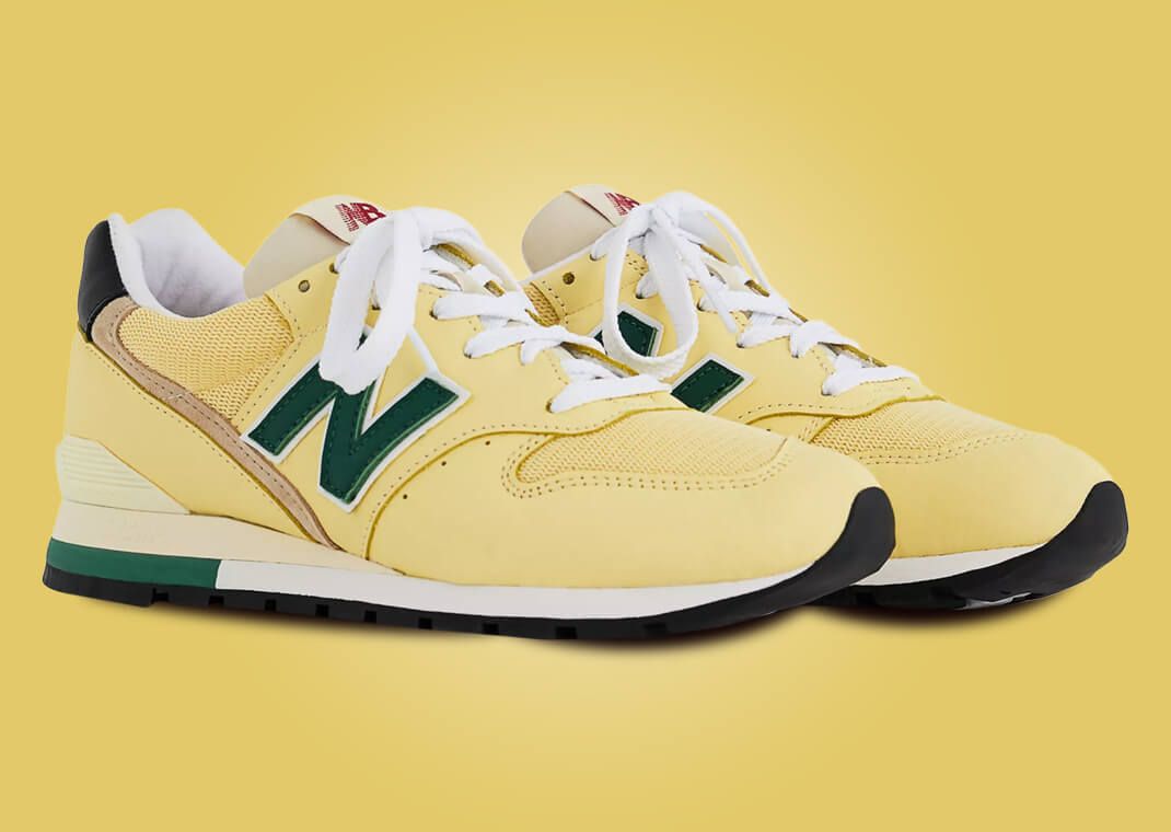 New Balance 996 Made in USA by Teddy Santis "Pale Yellow"