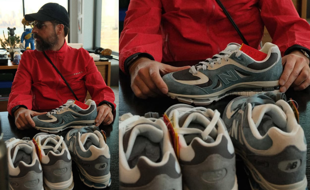 Ronnie Fieg Showed Off a New Sample Collab from Kith x New Balance on Instagram