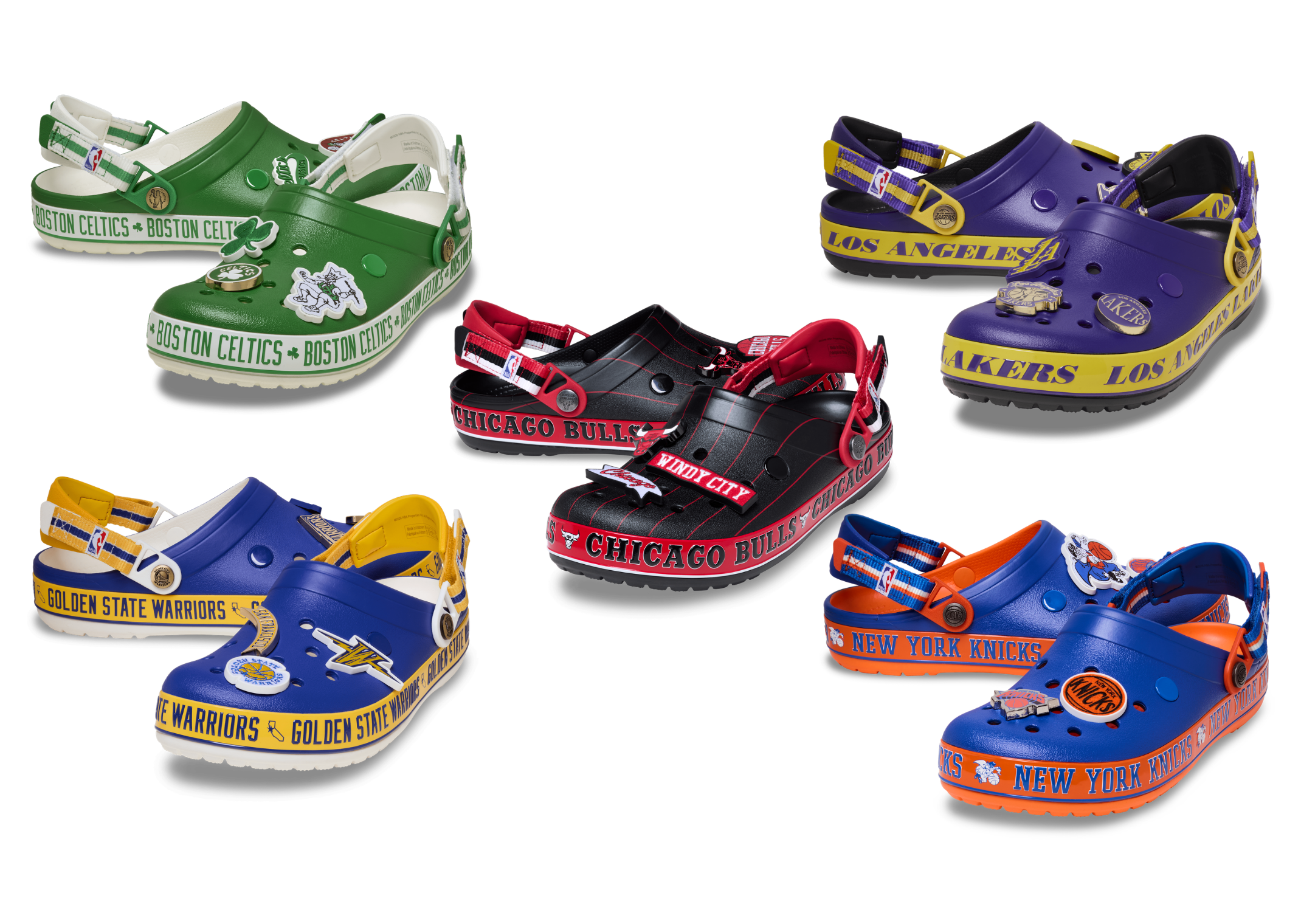 NBA x Crocs Crocband Clog Collection