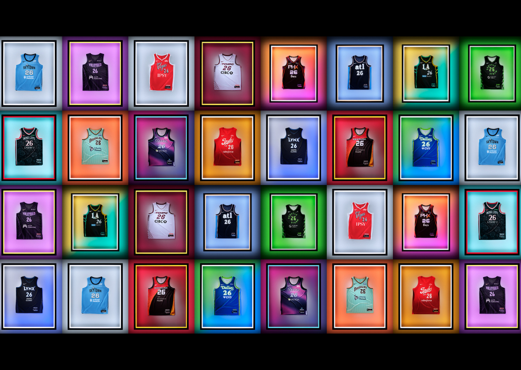 2026 WNBA Rebel Edition Uniforms