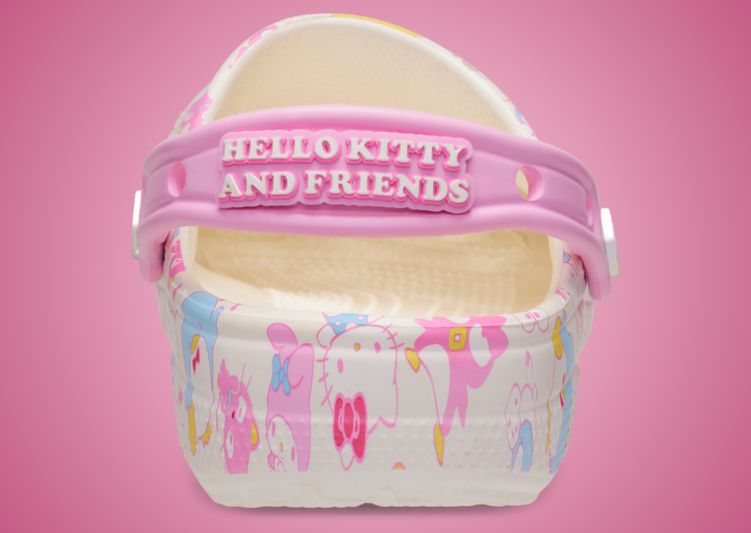 Hello Kitty x Crocs Classic Clog Pastel - Back