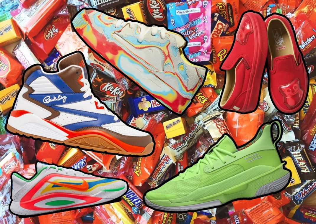 Candy-themed sneakers