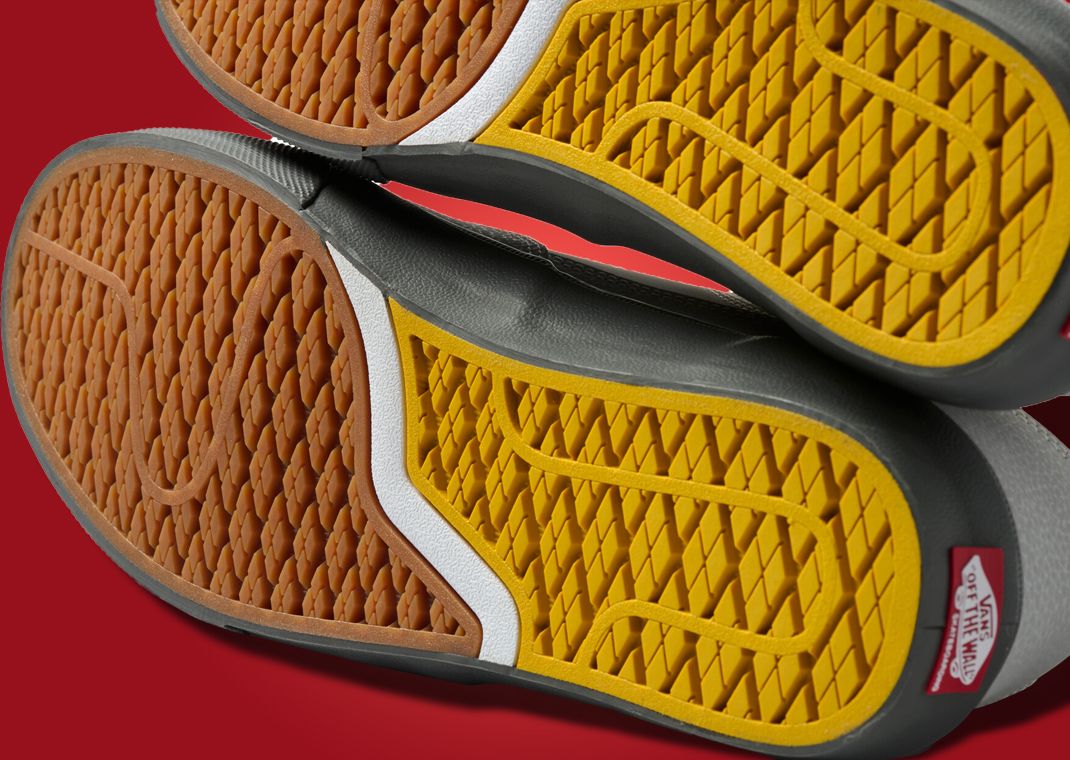 Vans Curren Grey Yellow Outsole