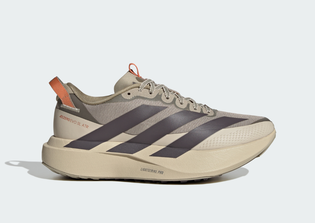 adidas Adizero Evo SL ATR Tan Black - Lateral
