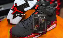The Air Jordan 6 Retro Reverse Infrared Sample Releases Spring 2026