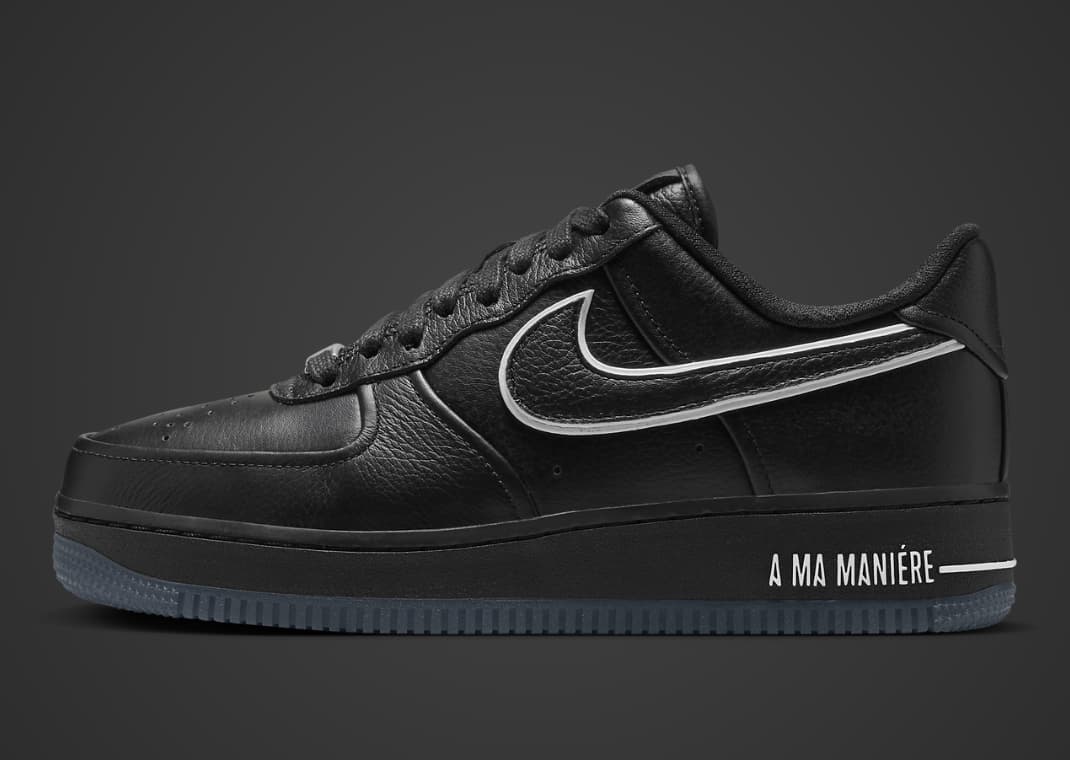 The A Ma Maniere x Nike Air Force 1 Low Black Releases March The A Ma Maniere x Nike Air Force 1 Low Black Releases March