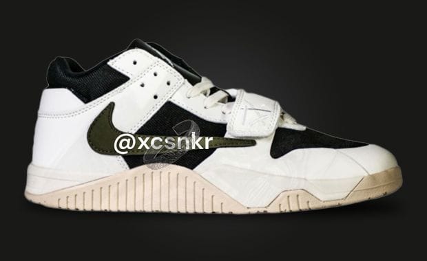 The Travis Scott x Jordan Jumpman Jack TR Sail Medium Olive Releases in 2024