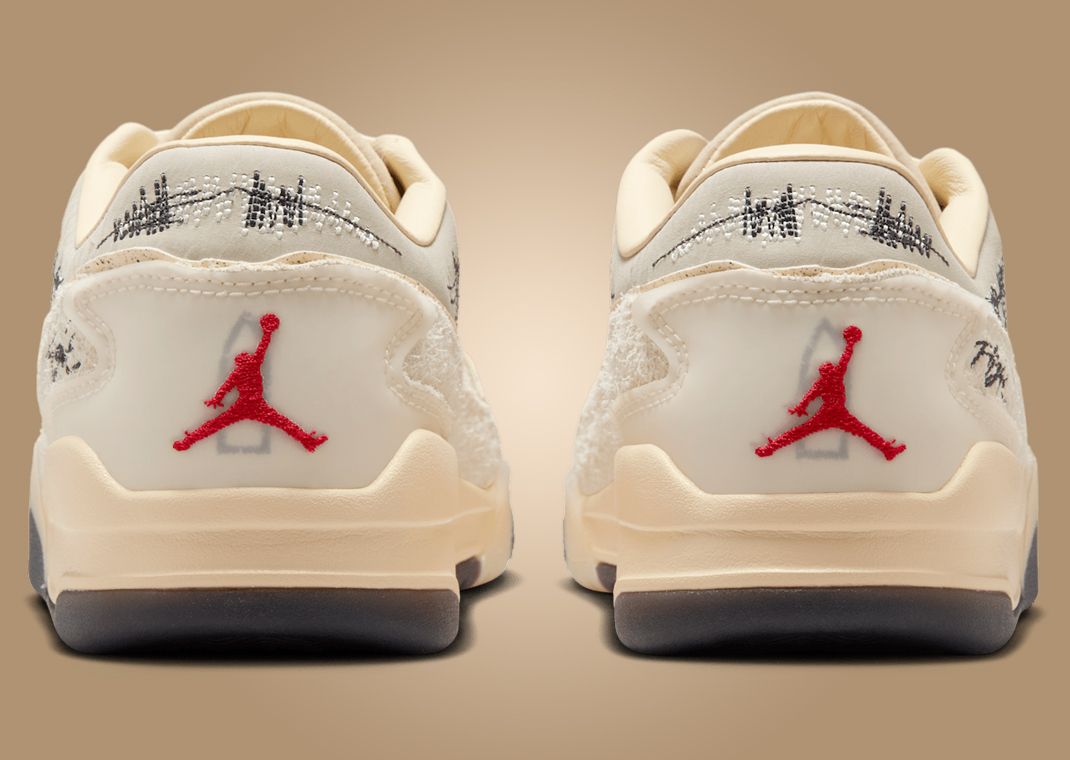 Who Decides War x Jordan Flight Court Coconut Milk (W) Heel
