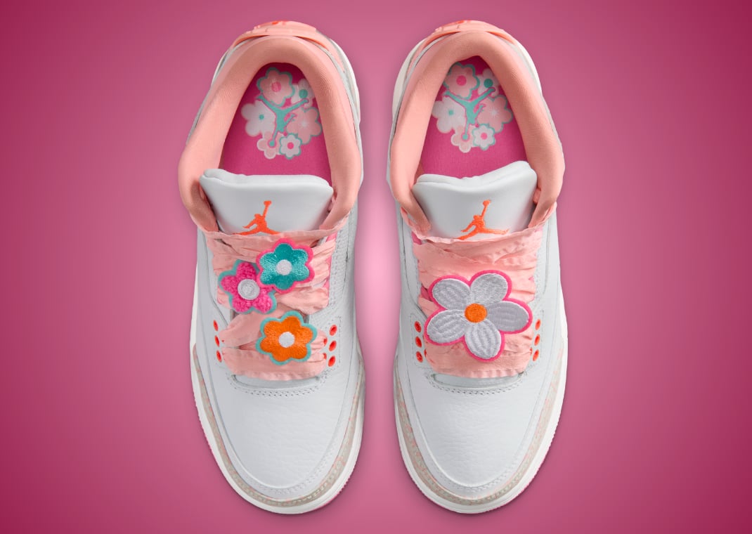 Air Jordan 3 Retro Spring Flowers (GS)
