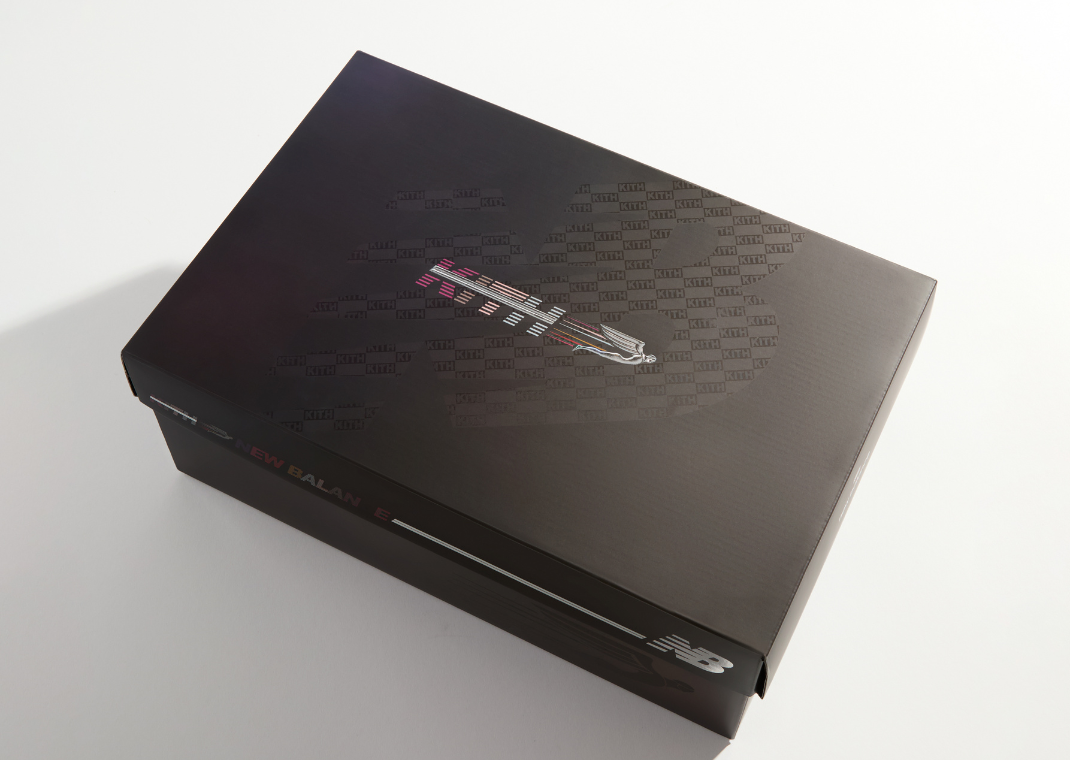 Kith x New Balance 2010 Black Multi Packaging