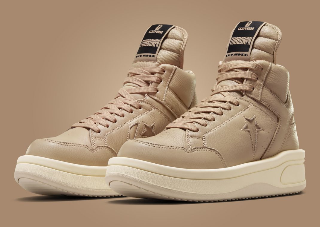 Rick Owens x Converse DRKSHDW TURBOWPN Mid Cave Angle
