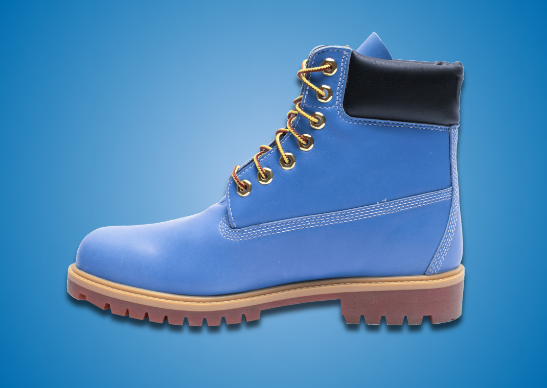 One Block Down x Timberland 6 Inch Lace Up Waterproof Boot Sky - Medial