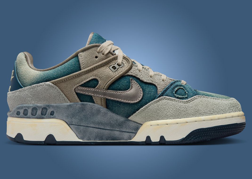 Levi’s x NIGO x Nike Air Force 3 Enigma Stone Medial