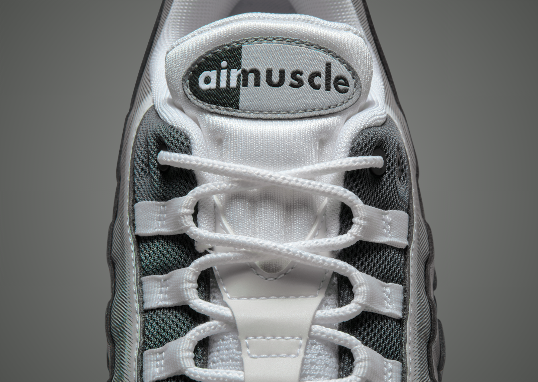 Yu-Gi-Oh! x Nike Air Muscle 95 Jonouchi Tongue Detail