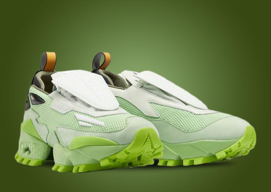 Pyer Moss x Reebok Experiment 4 Fury Trail Celadon Green