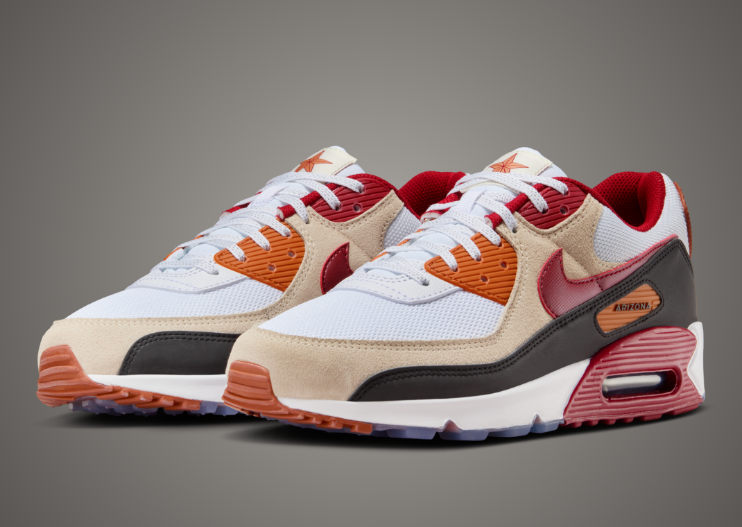 NFL x Nike Air Max 90 Cardinals Angle