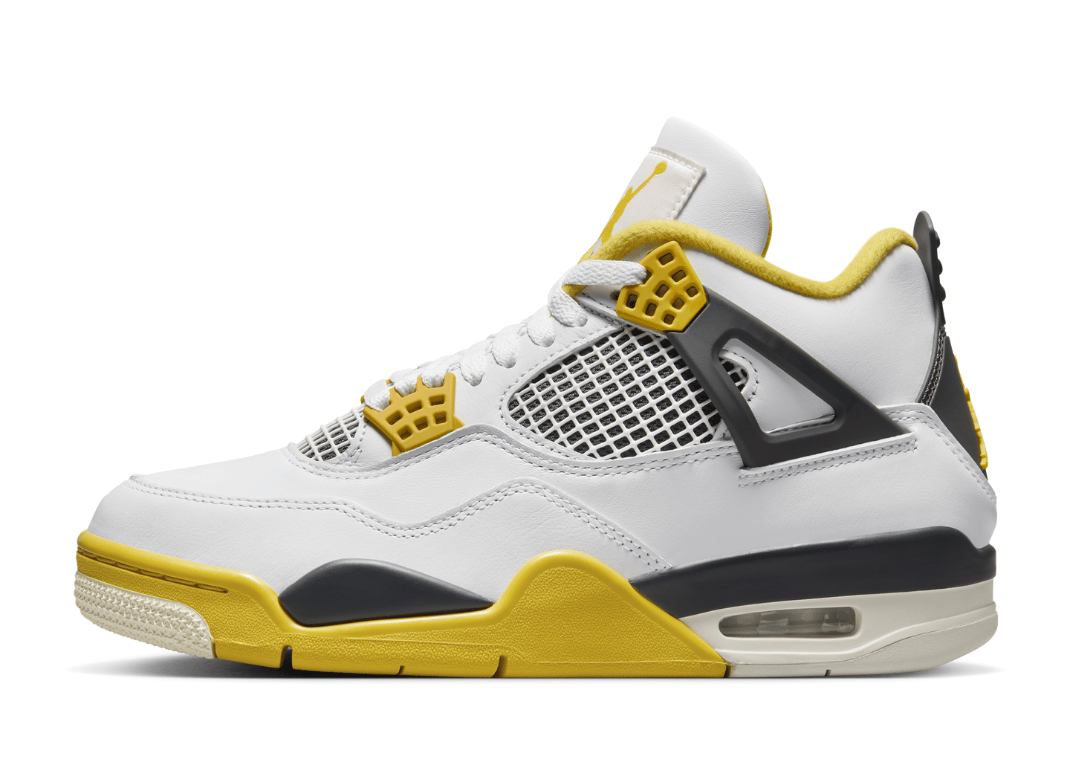 Air Jordan 4 Retro White Vivid Sulfur (W)