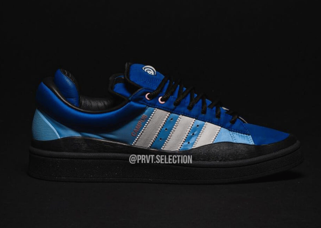 Bad Bunny x adidas Campus Royal Blue Sample Lateral