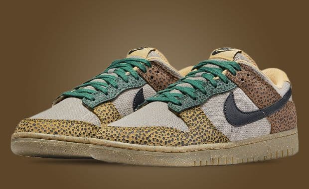 Safari Prints Return To The Nike Dunk Low
