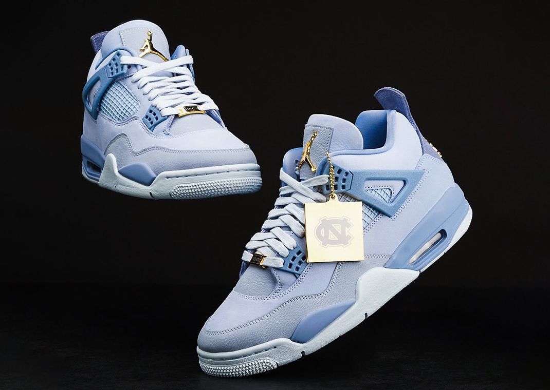 The University of North Carolina Gets a New Air Jordan 4 PE  display picture 1