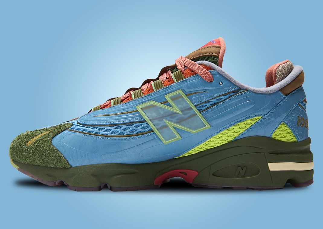 Salehe Bembury x New Balance 1000 Fog Be The Cloud Medial