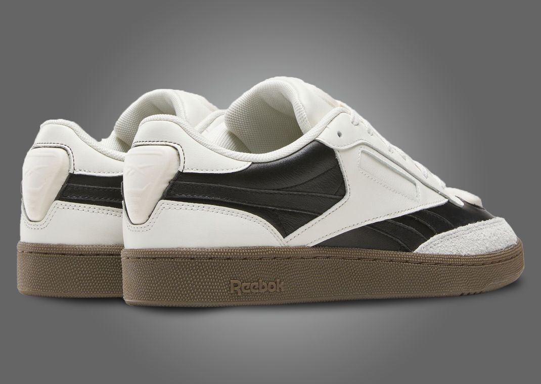 HYMNE x Reebok Club C Revenge White Black Heel