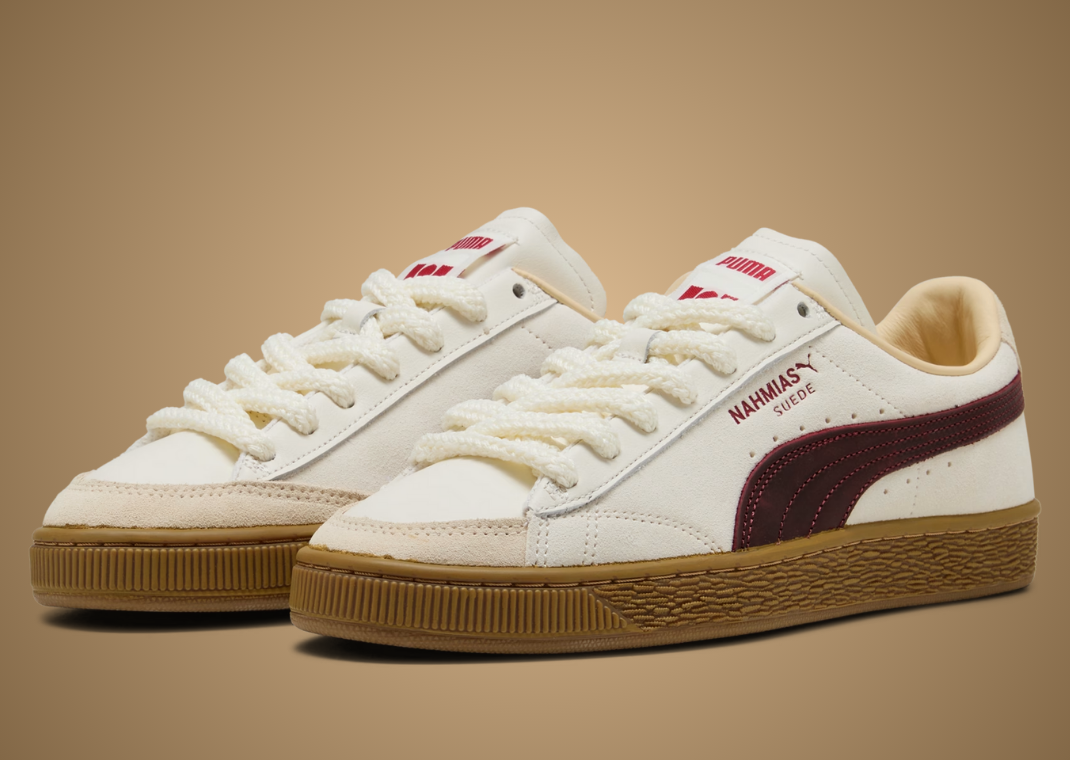Nahmias x Puma Suede Vintage Red - Angle