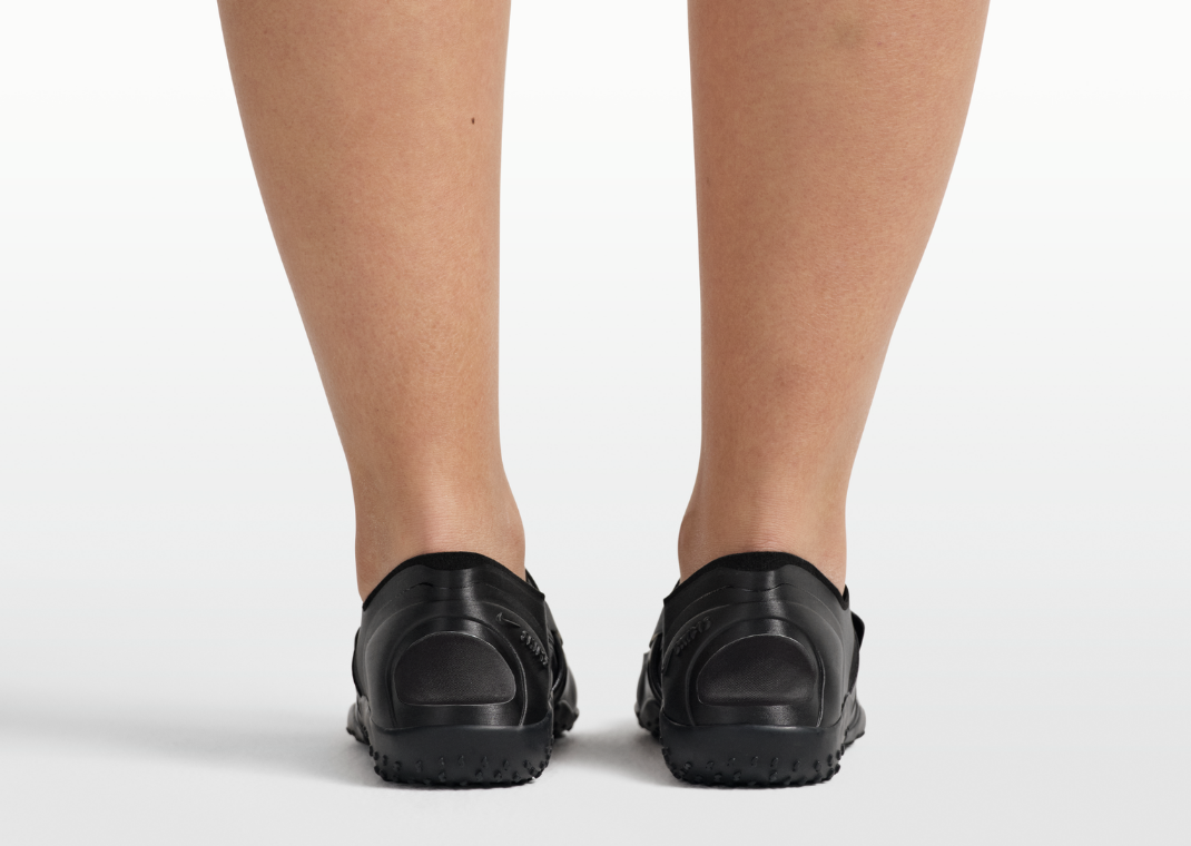 NikeSKIMS Rift Satin Black - On Foot