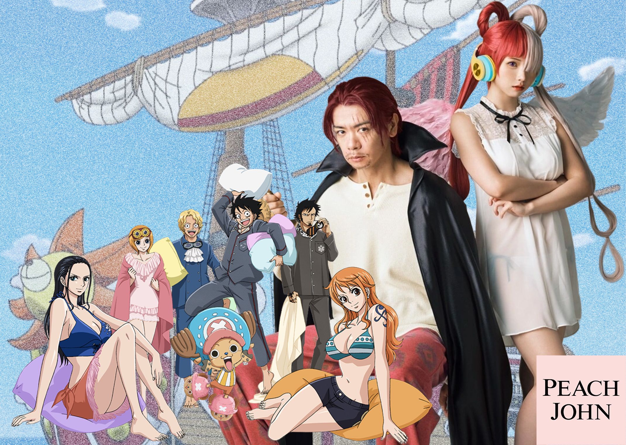 One Piece x Peach John
