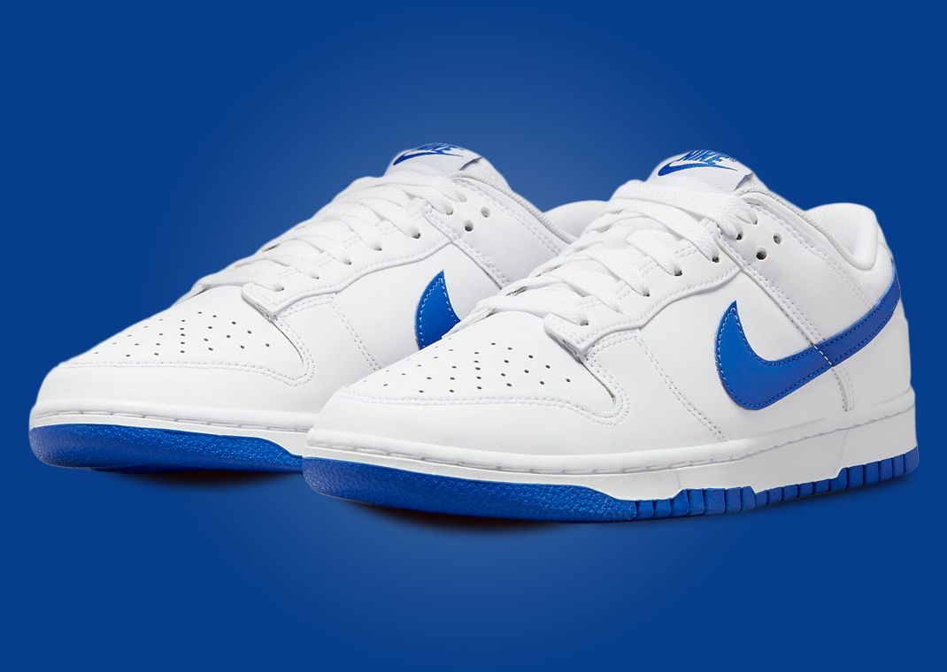 Nike Dunk Low Summit White Hyper Royal