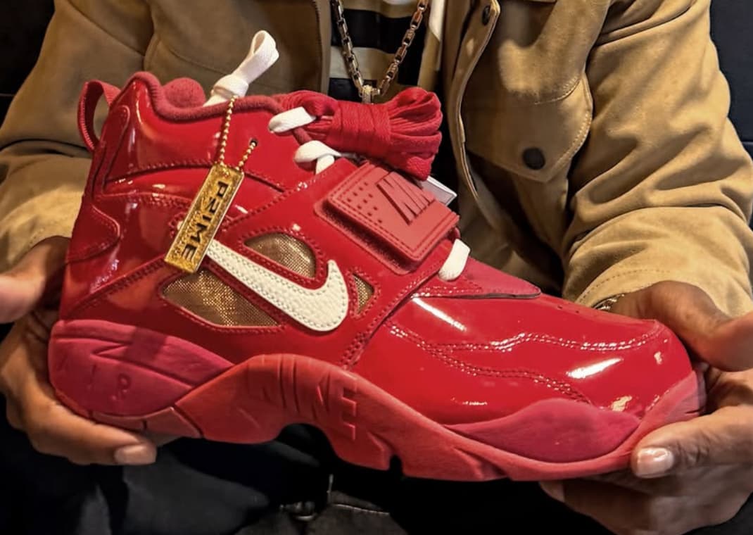 Prime Time Patent: Deion Sanders Previews a Glossy Red DT Proto 92