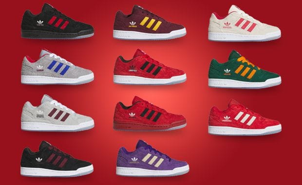 These adidas NCAA Forums are Letterman Jackets for Your Feet