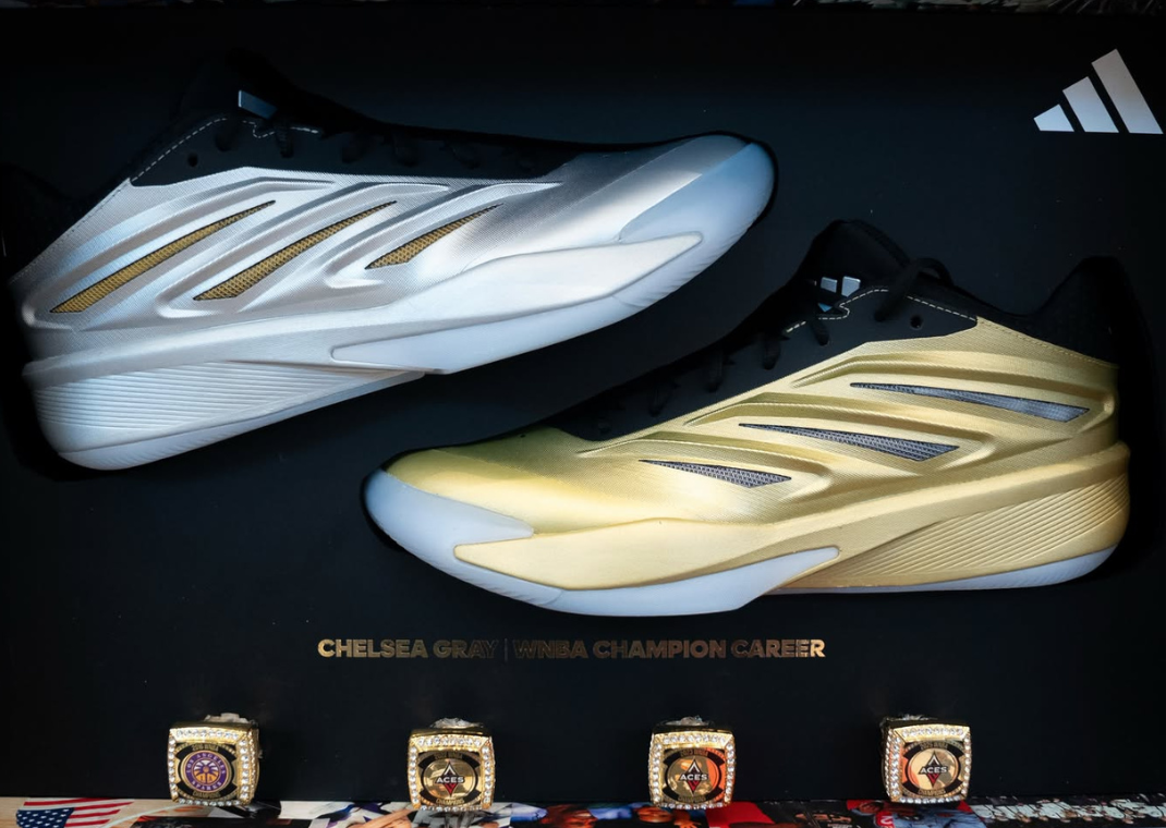 Chelsea Gray adidas Crazy Energy Execution Ring Ceremony PE